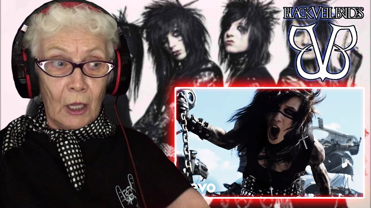 Black Veil Brides - The Legacy | РЕАКЦИЯ БАБУШКИ ХЕЙТЕР | REACTION GRANDMA