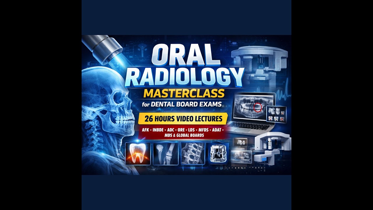 🔥 Introducing Dentospedia’s Oral Radiology Masterclass #oralradiology #afk #inbde #adat #ore #lds