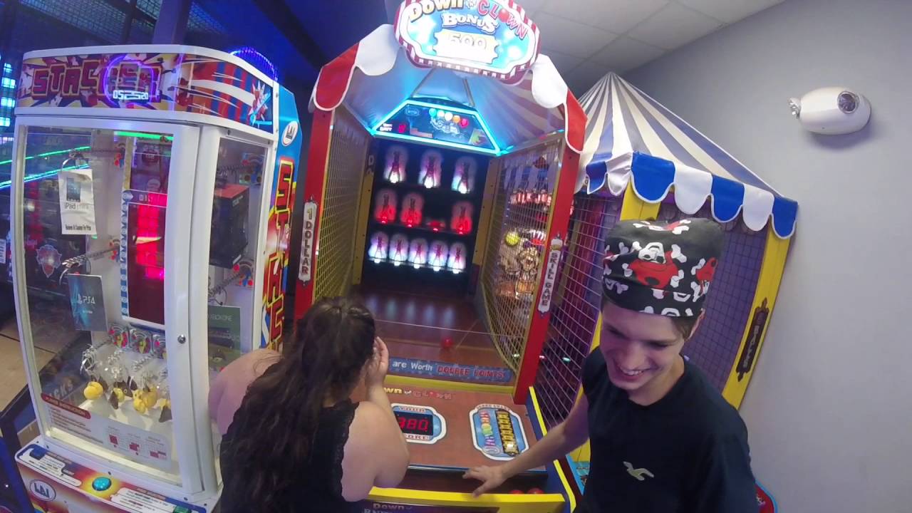 Down The Clown Arcade Game Point Pleasant NJ - GoPro Session