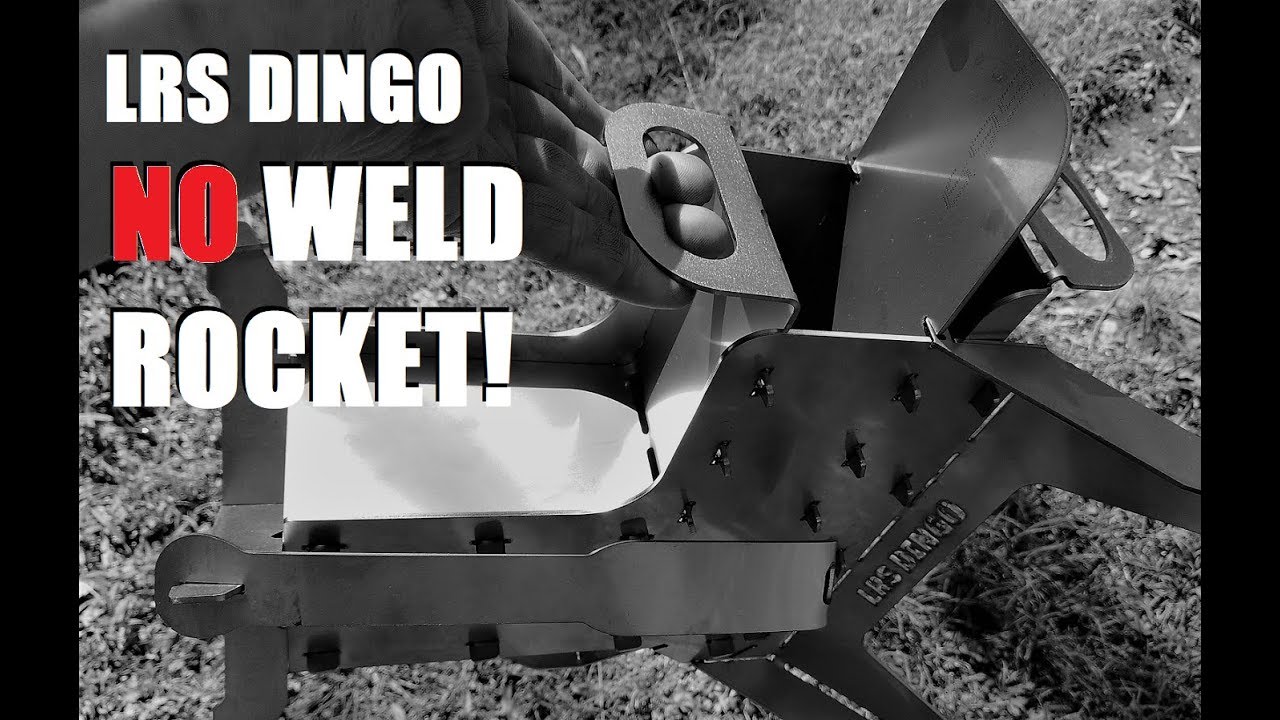 Sneak Peak of DIY No Weld FLAT PACK Rocket Stove (LRS DINGO)