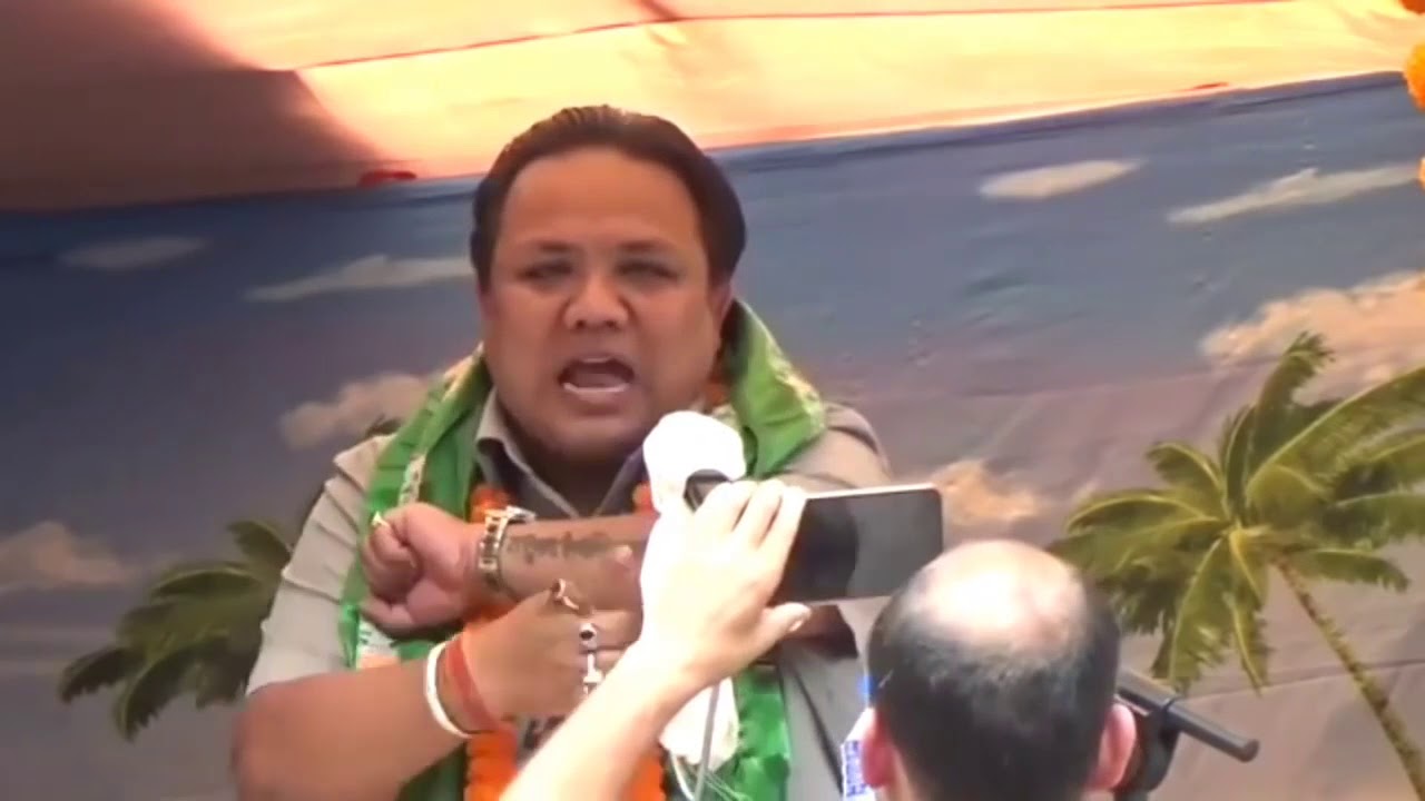 #NeerajZimba's MLA Bye-Election Speech at Pul Bazar, on 17-05-2019