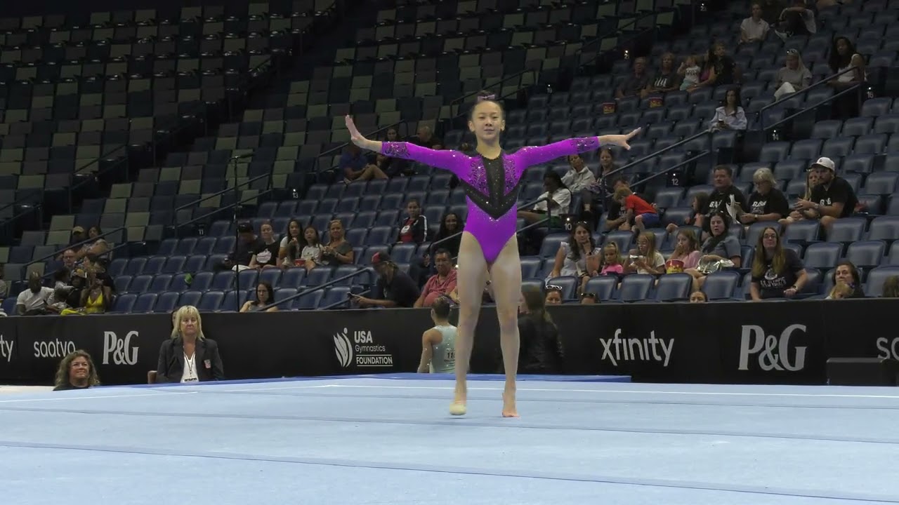 Kylie Smith -  Floor Exercise -  2025 Xfinity U.S. Championships  - Junior Women Day 1
