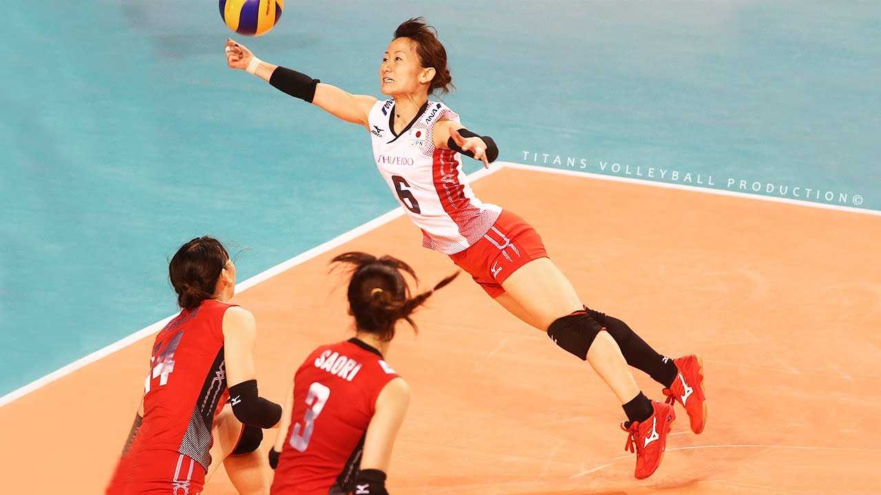 Japan Volleyball Team Never Give UP - Best Volleyball Digs Saves | Long Rally VNL 2019-2021