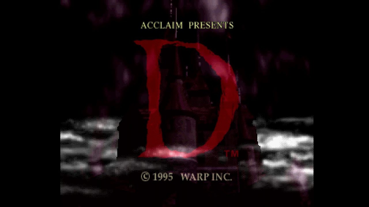 D (Dの食卓). [PlayStation - Warp, Acclaim]. (1995). 1 Playthrough. Good Ending.