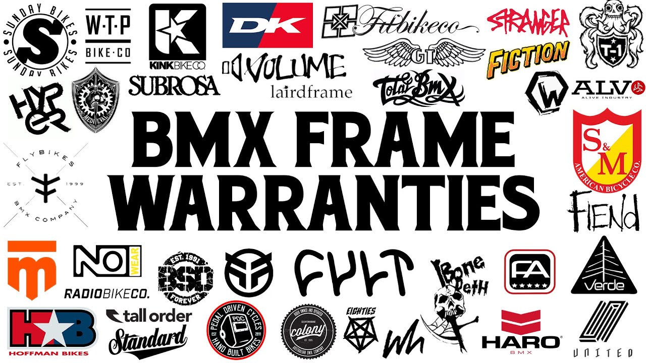 BEST & WORST BMX Frame Warranties - Know BEFORE You Buy!