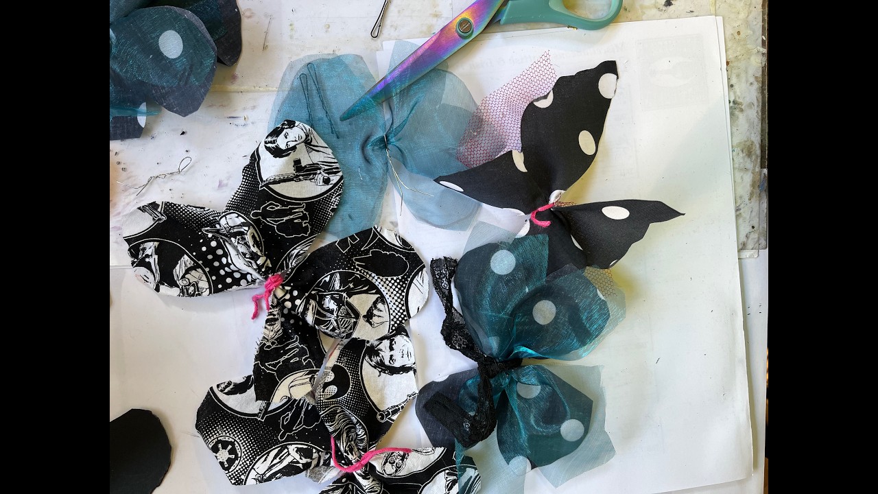 How -To Make Butterfly Bunting for Crieff @juneable