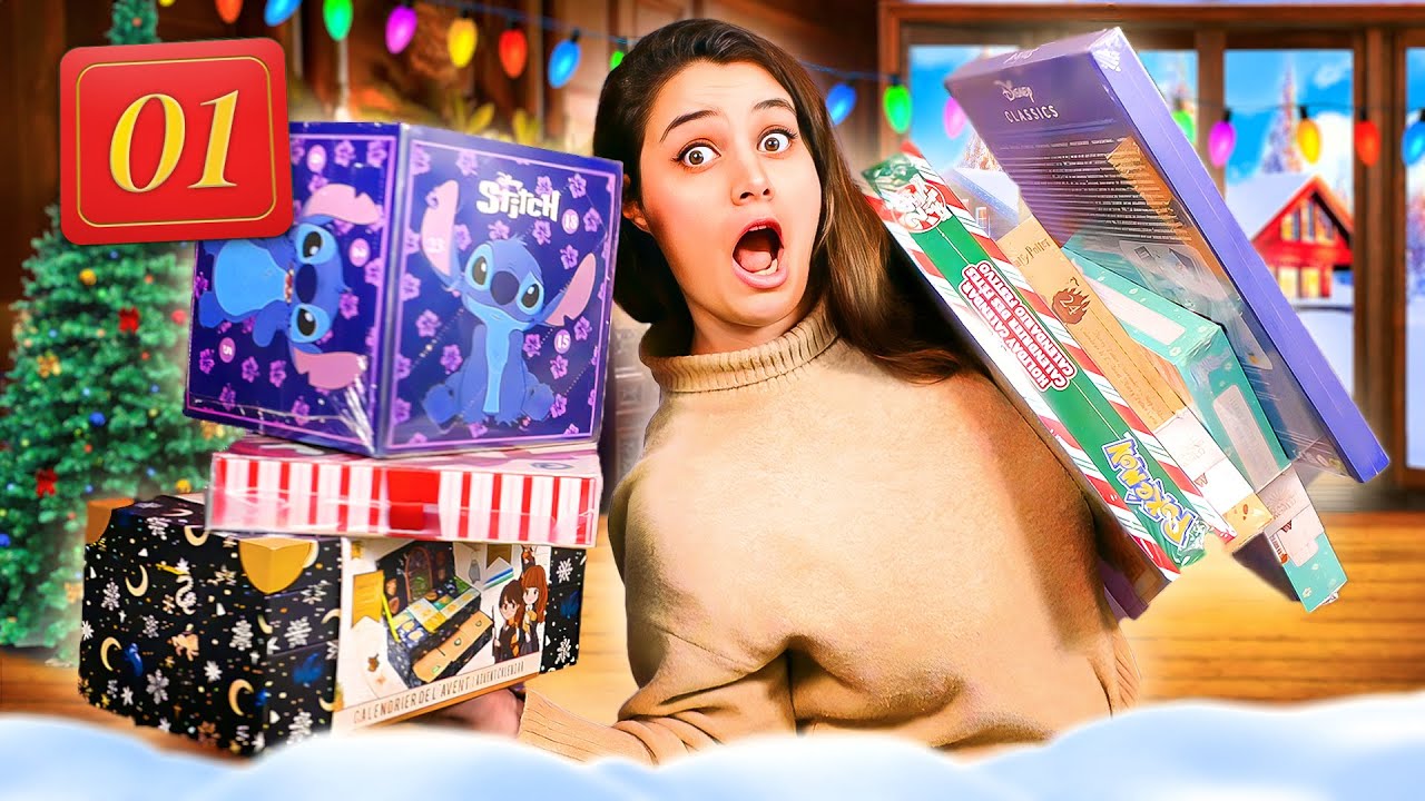 🎁 OUVERTURE DE MES 12 CALENDRIERS DE L'AVENT 2023 !! ~ #01