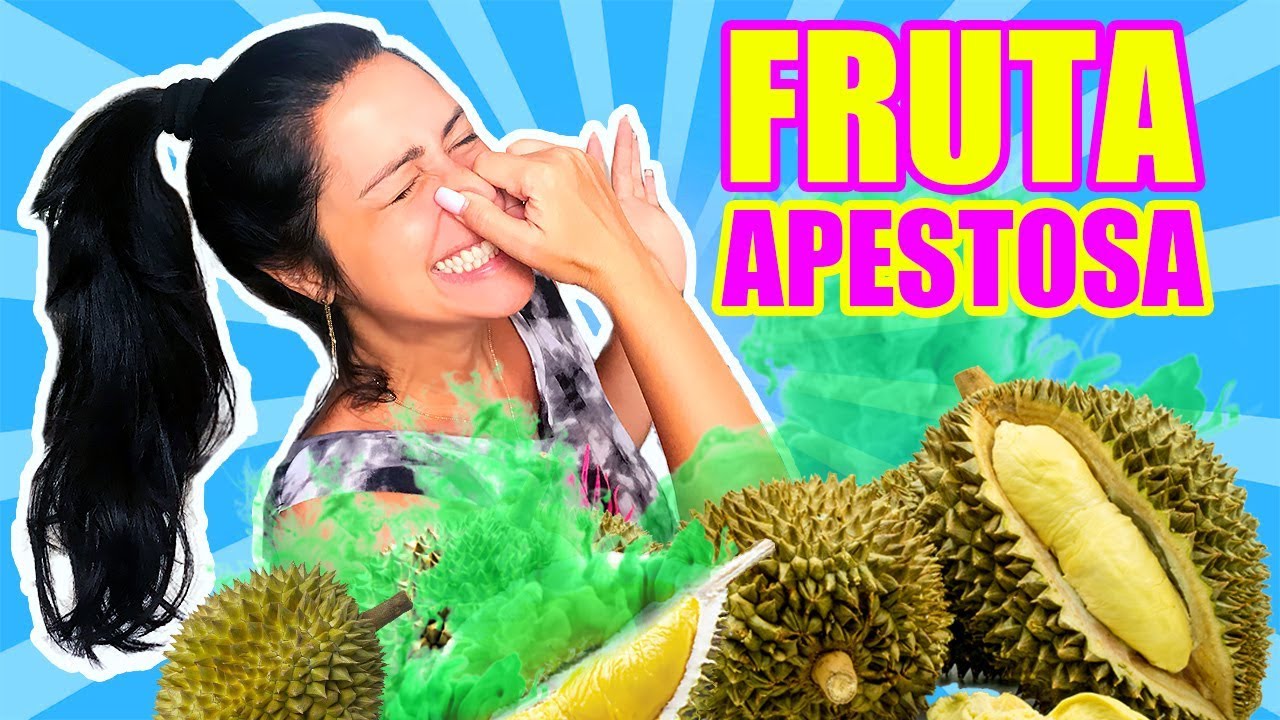 PROBANDO la FRUTA más APESTOSA del MUNDO! Frutas RARAS de ASIA! Durian, qué Peste! SandraCiresArt