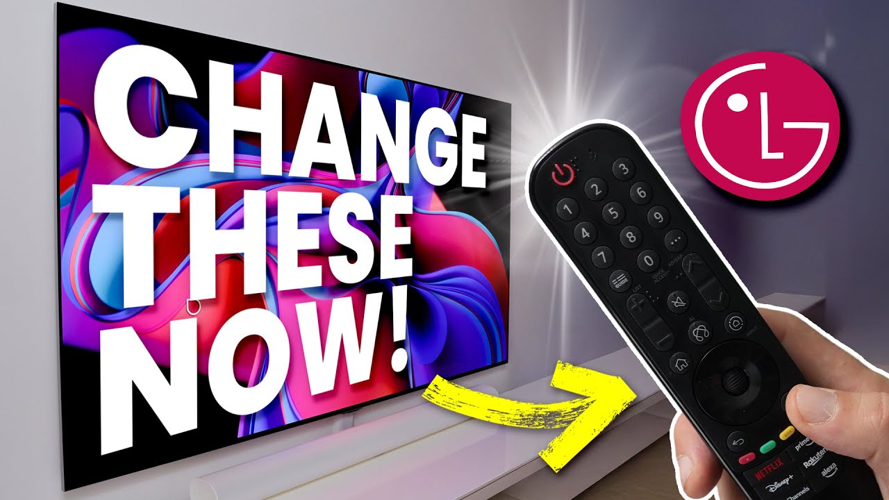 LG C5 & G5 OLED - First Things To Do! ( Tips & Tricks )