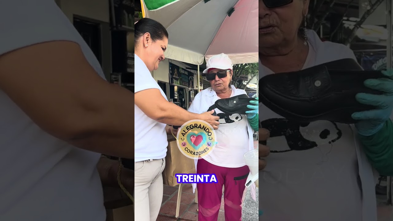 Hoy salí a buscar a la “Cenicienta” de estos zapatos.y Dios me llevó directo a la personita indicada