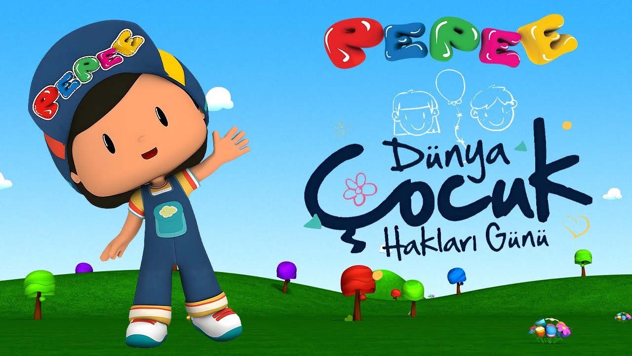 Dünya Çocuk Hakları Günü #pepee #çizgifilm #cartoon #cartoonforkids