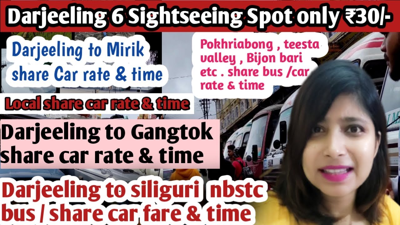 Darjeeling taxi Stand | Darjeeling Bus Stand | Darjeeling Sightseeing 😱 | Nbstc Bus for Siliguri