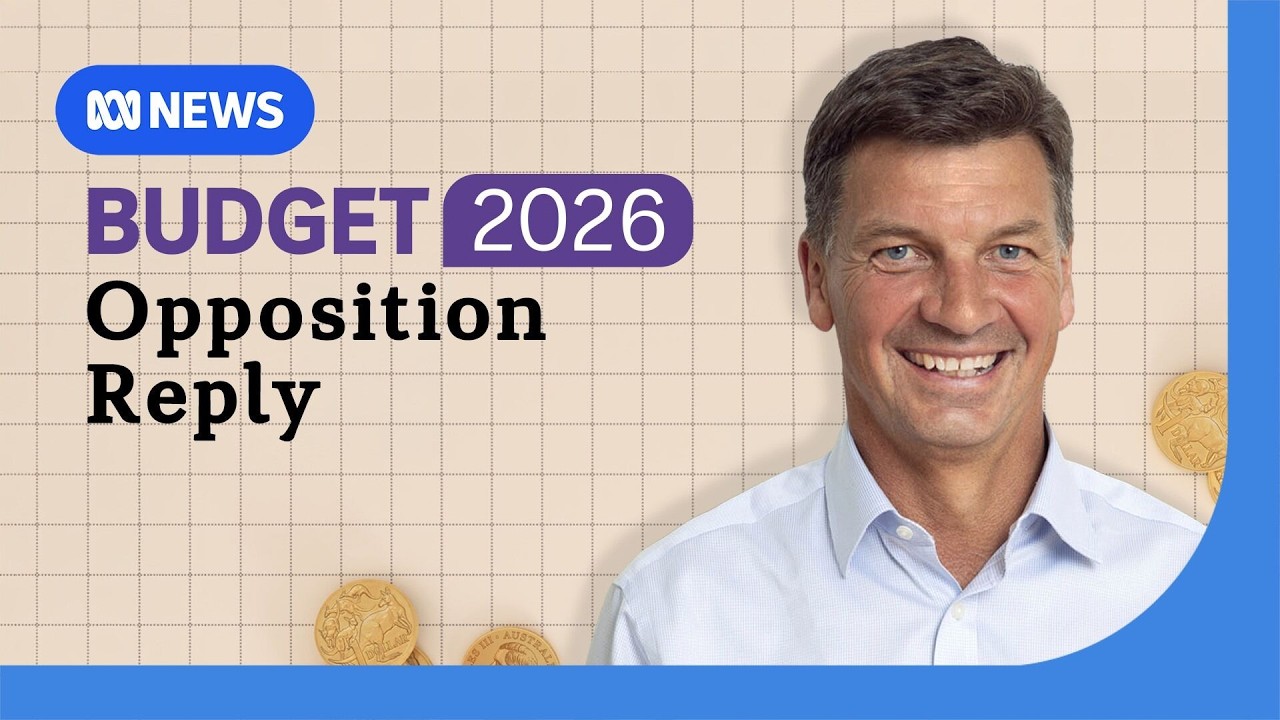 IN FULL: Angus Taylor delivers Opposition's Budget Reply | ABC NEWS