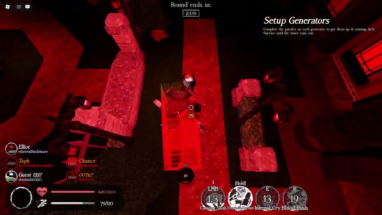 Roblox Forsaken Random Gameplay (Sixer) 52