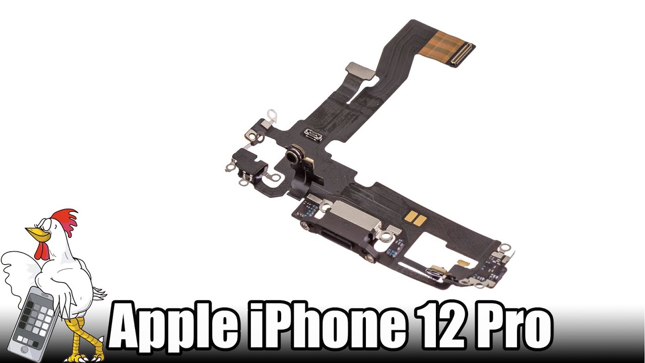 Guía del Apple iPhone 12 Pro: Cambiar flex de carga