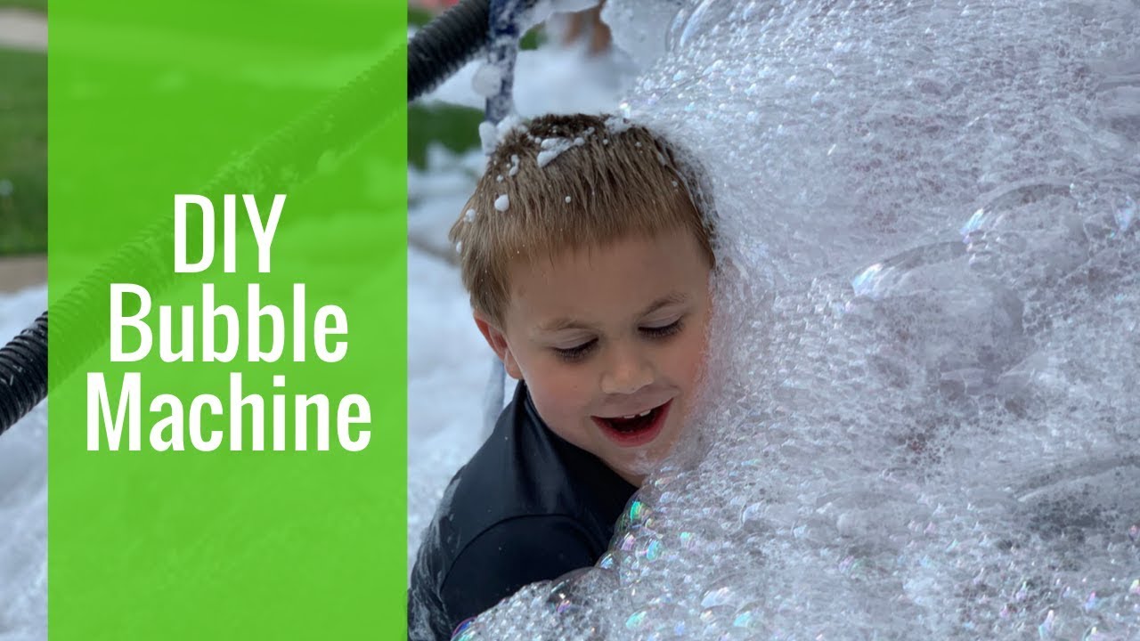 DIY Bubble Machine (Lots of fun!)