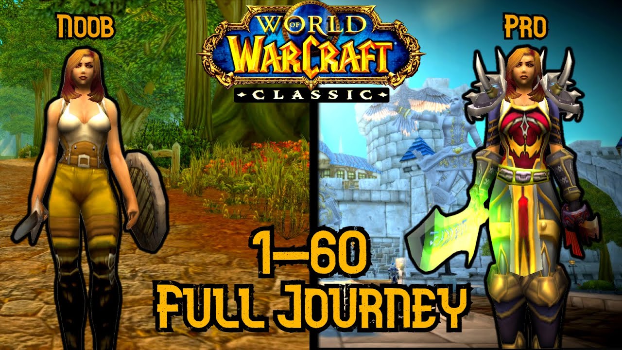 The Noob Experience: My First Time in WoW Classic (Level 1–60) | FULL MOVIE