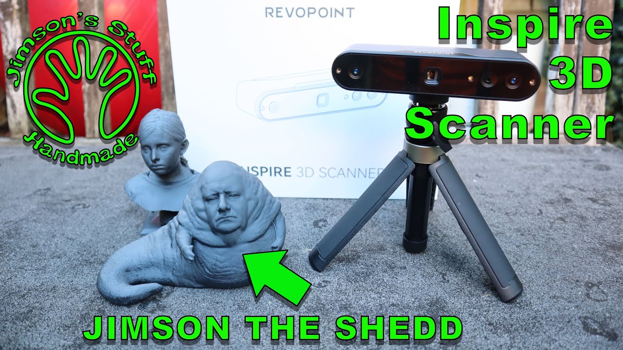 Тестирование нового 3D-сканера Inspire от Revopoint