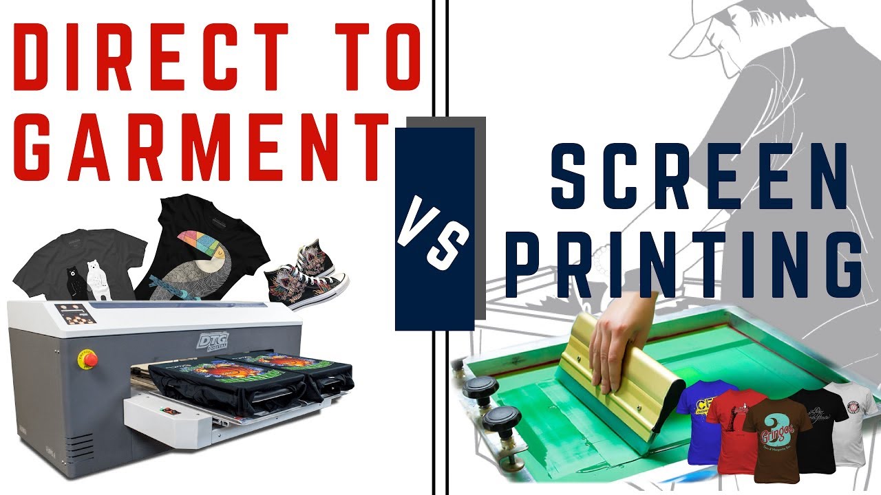 DTG vs Screen Printing (Business Comparison)