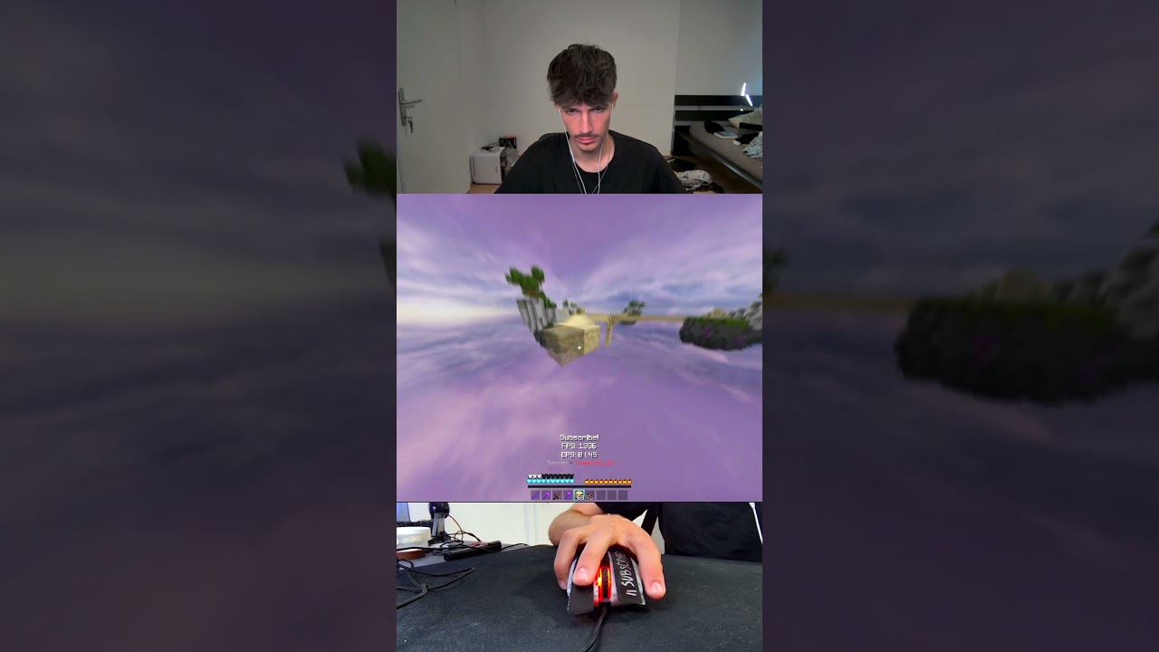 Minecraft Drag Click Clutch #shorts