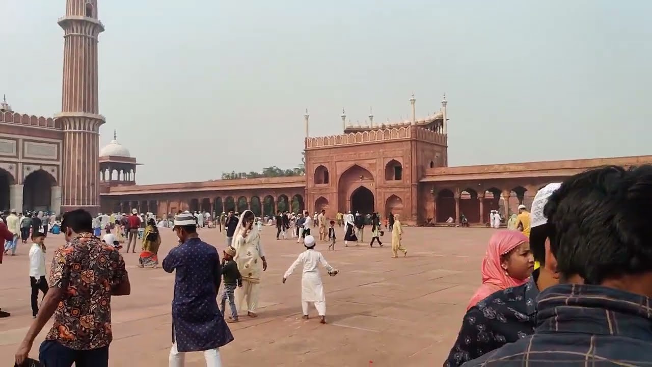 Jama Masjid|Chandni Chowk|Old Delhi|Biggest Mousque India|New Delhi|Historical Place Delhi