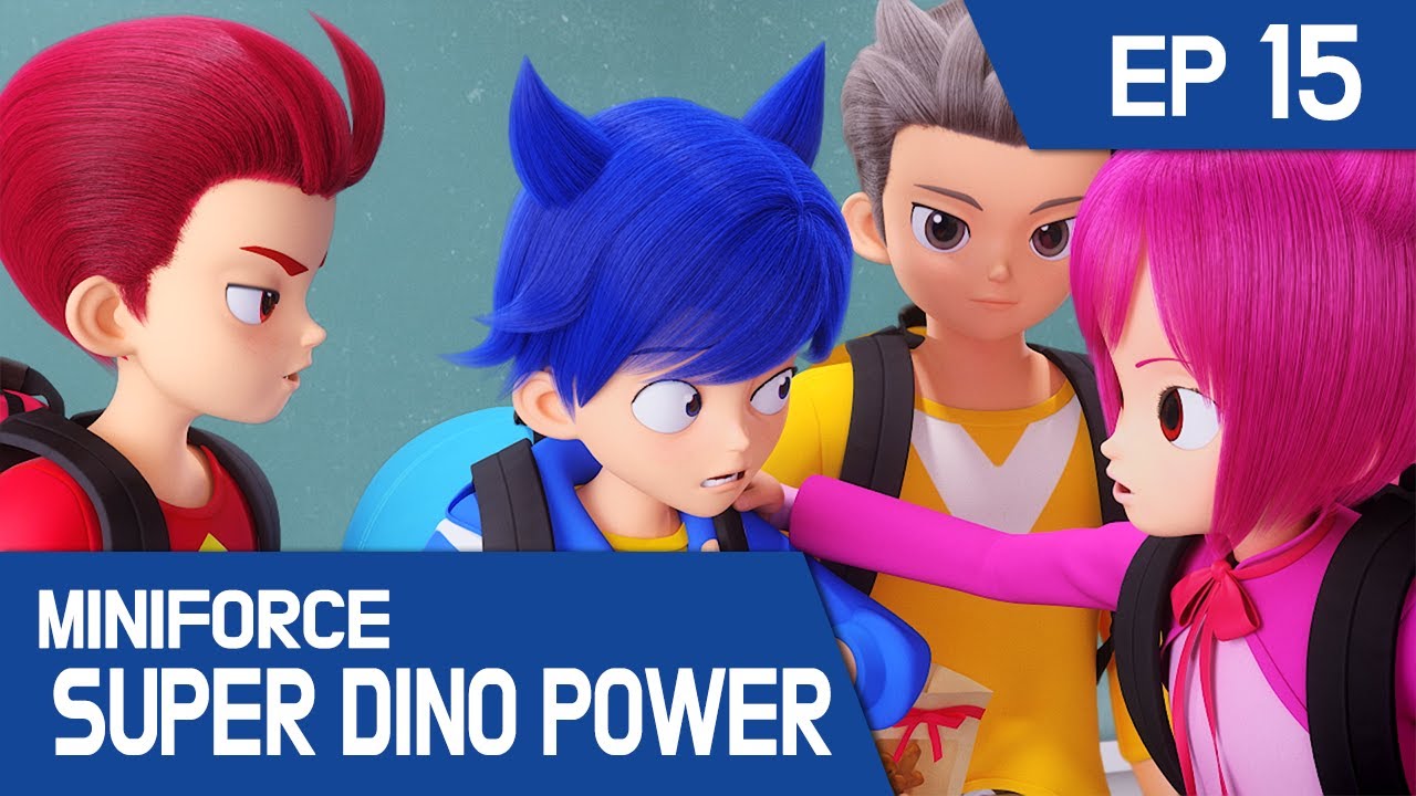 [KidsPang] MINIFORCE Super Dino Power Ep.15: Miniforce Rangers Transform Into Humans!