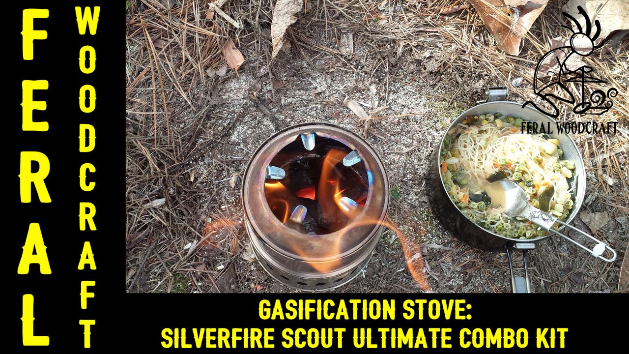 Gasification Stove: Silverfire Scout Ultimate Combo Kit