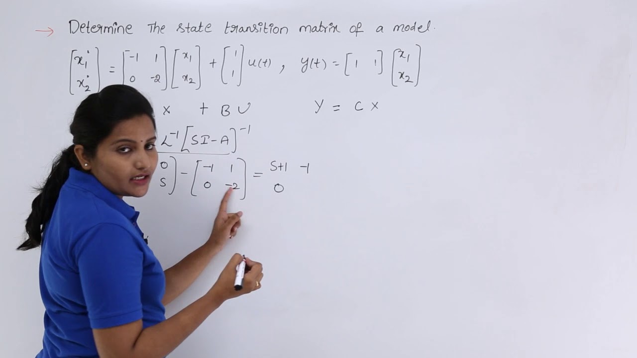 Problem 2 on State Transition Matrix