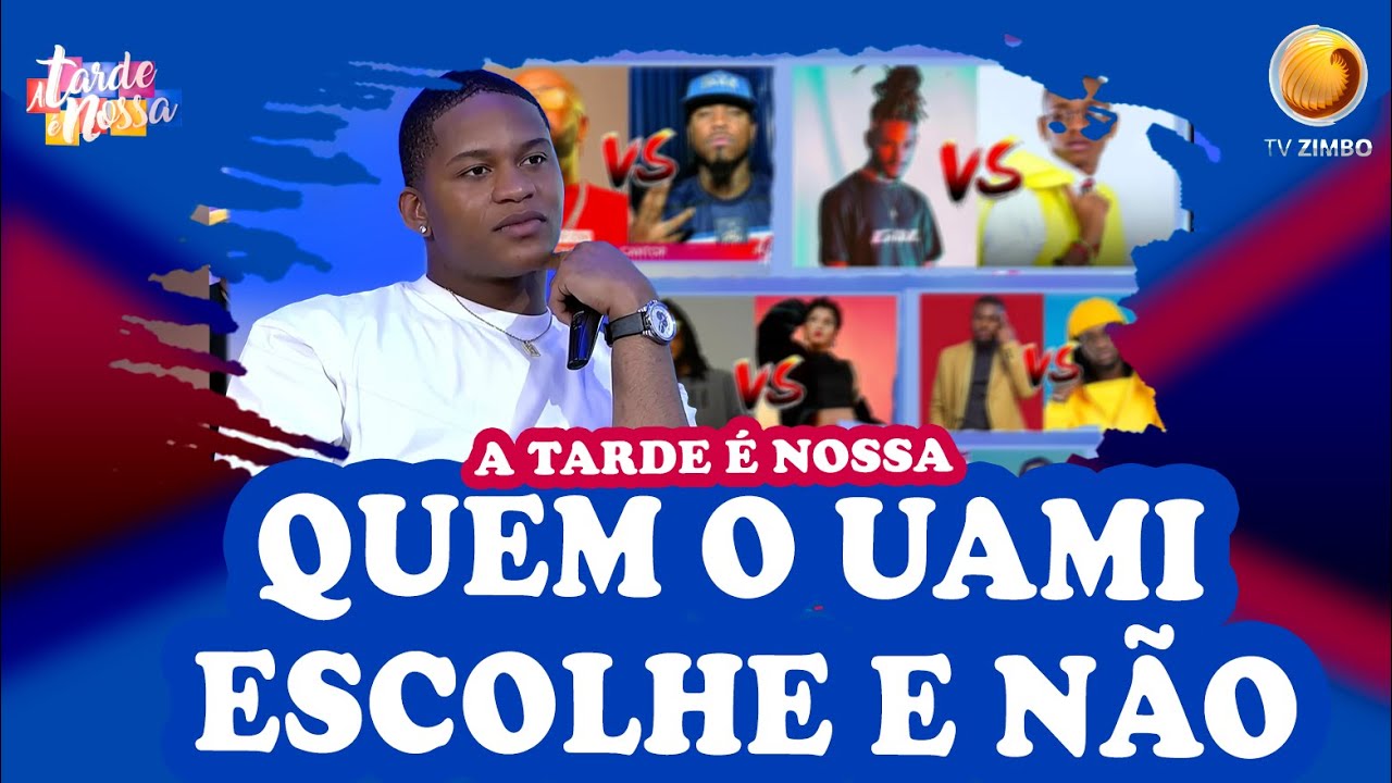 Veja o que Uami Ndongadas falou sobre os Rappers | A Tarde é Nossa | TV ZIMBO