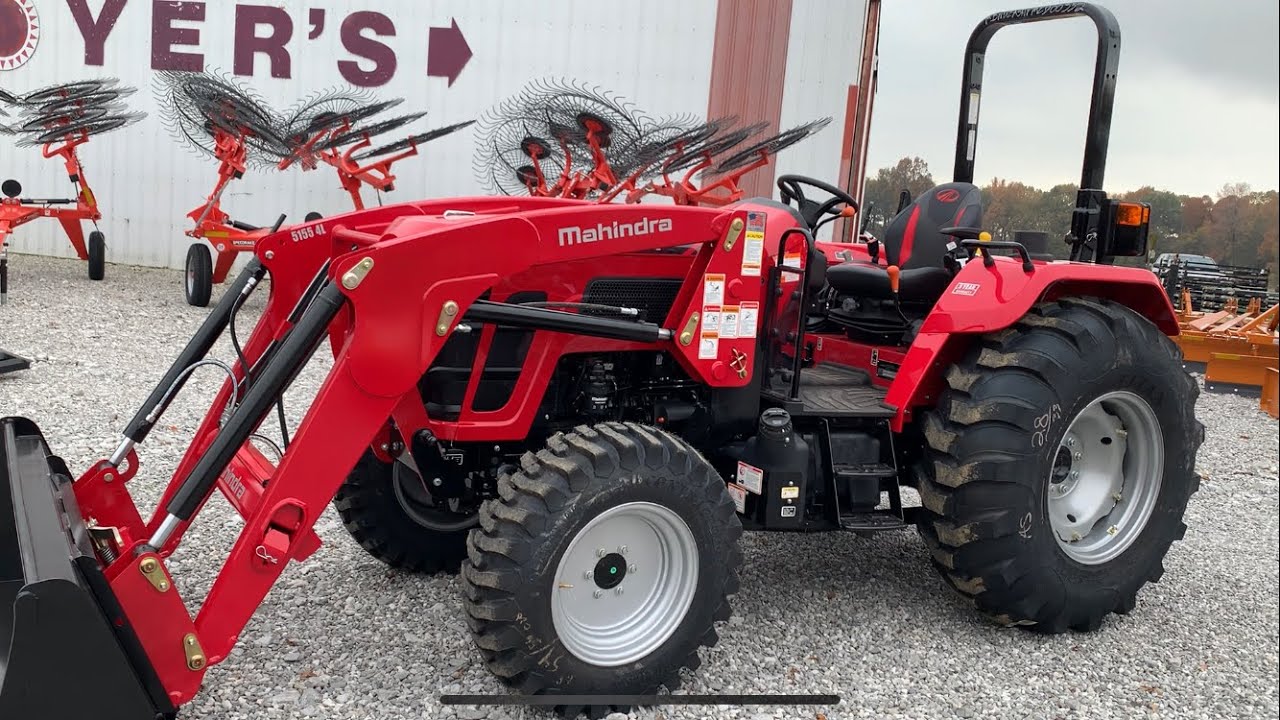 “Unboxing” Mahindra 5145 Utility Tractor, First Look Part 1