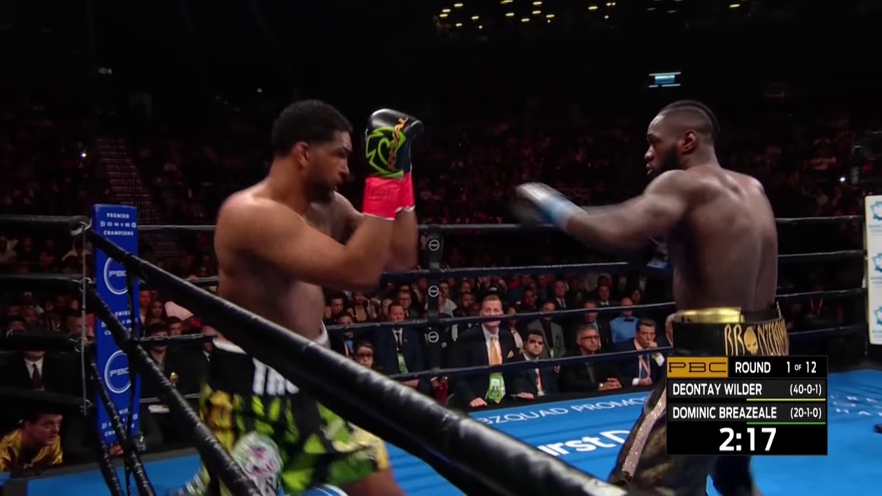 Deontay Wilder vs Dominic Breazeale full fight