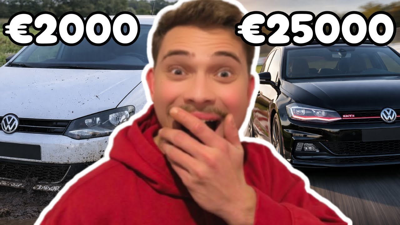 POLO GTI A 2000 VS 25000 EUROS !
