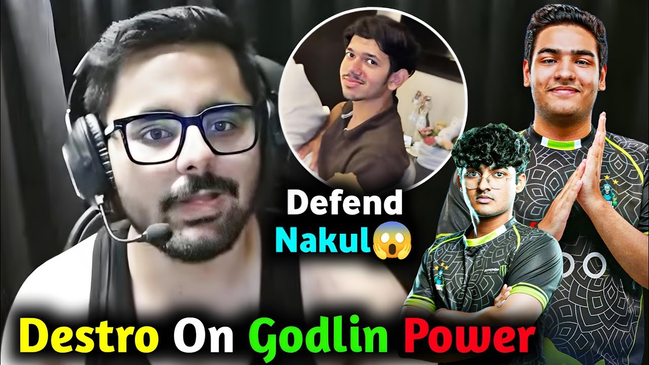 Destro Defend Nakul😱 Destro Want Legit in His Team😳 Reply Goblin Godlin Mode🔥 Caster Overhyped GodL🥵