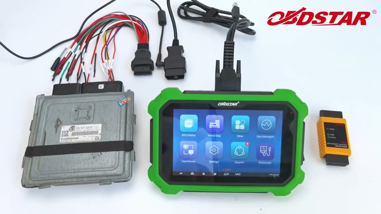 OBDSTAR X300DP Plus Read Continental PCR2.1 Immo Data with P003 Adapter
