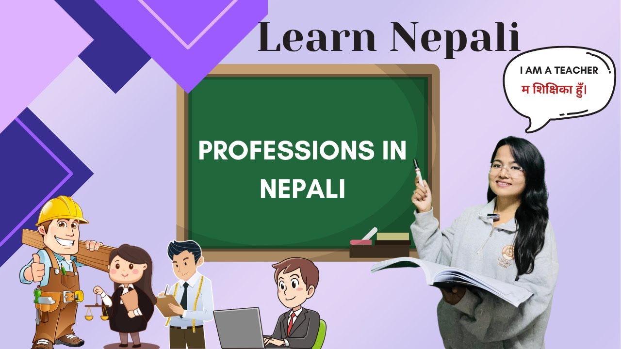 Lesson 60 - Name of Professions in Nepali.