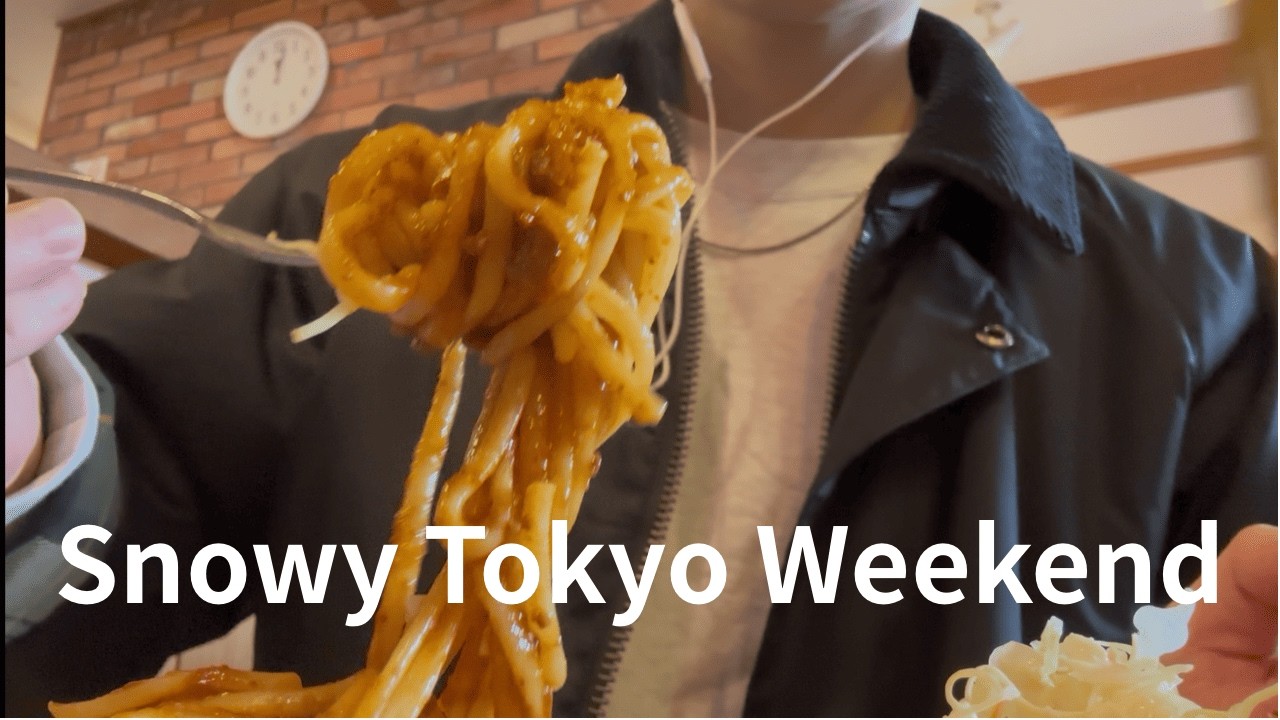 🇯🇵 From Friday After Work to a Snowy Weekend in Tokyo⛄️/shopping,gyoza/Japan Vlog