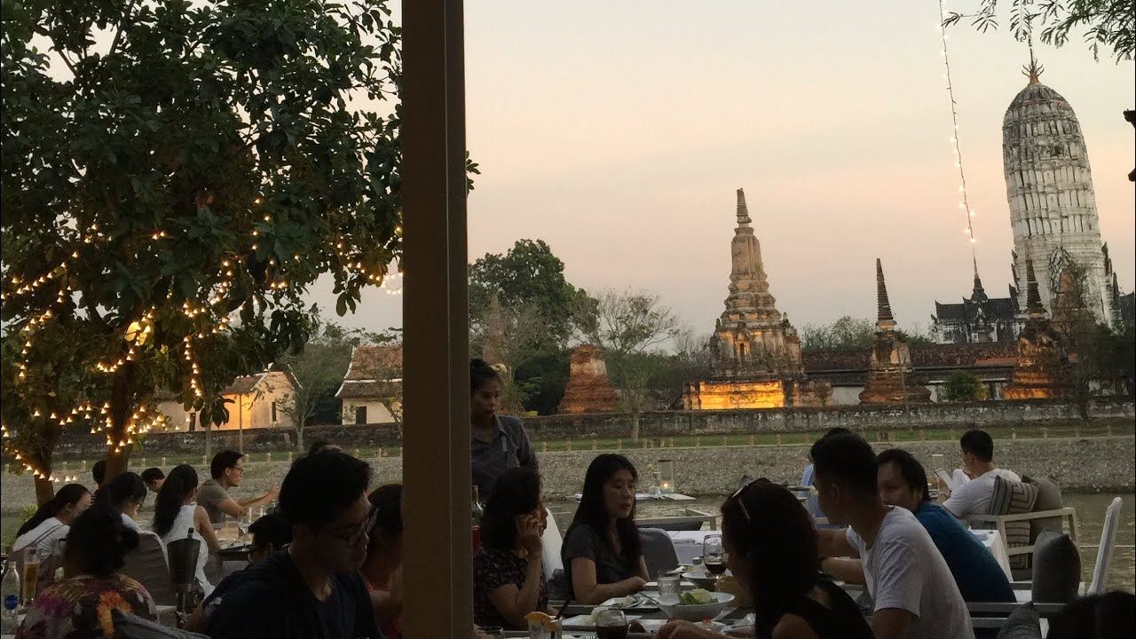 #คาเฟ่เก๋ๆ l sala ayutthaya วิวที่สุดของอยุธยา บรรยากาศสุดโรแมนติกชอบมากก็ค้างได้เลย
