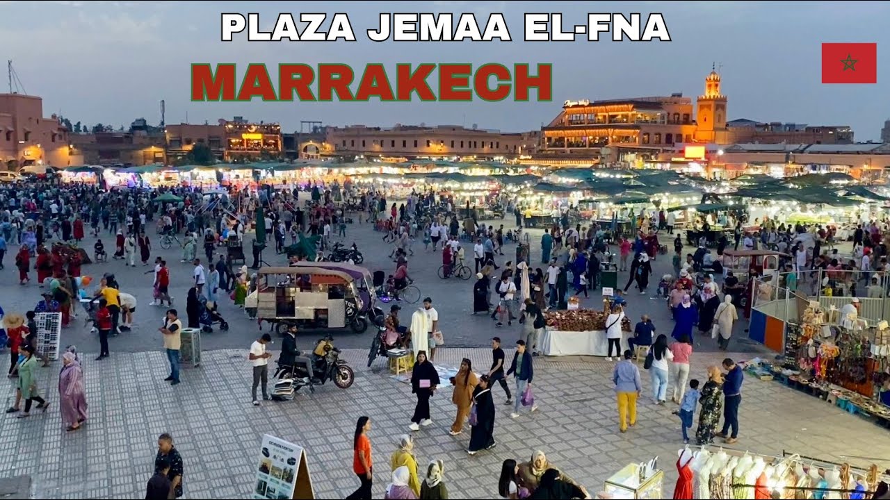 👁️Plaza Jemaa el-Fna📍Marrakech 🇲🇦 Marruecos