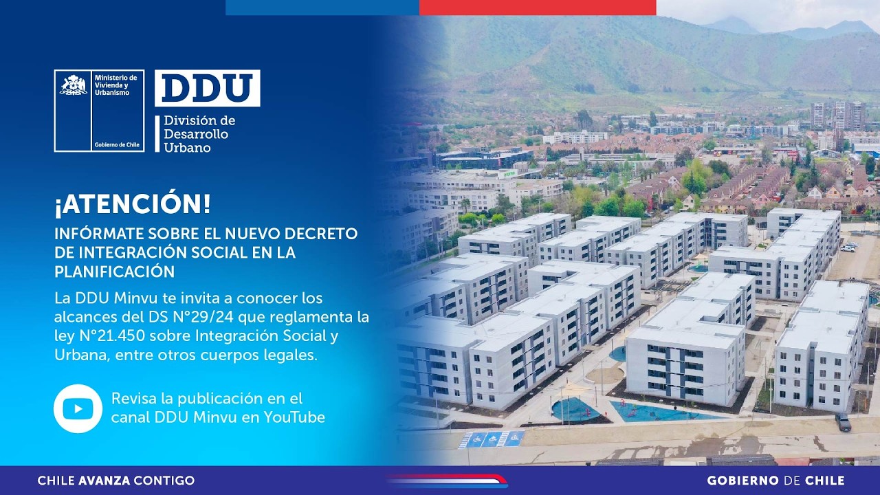 Capacitación sobre el Decreto Supremo N°29/24 de integración social en la planificación