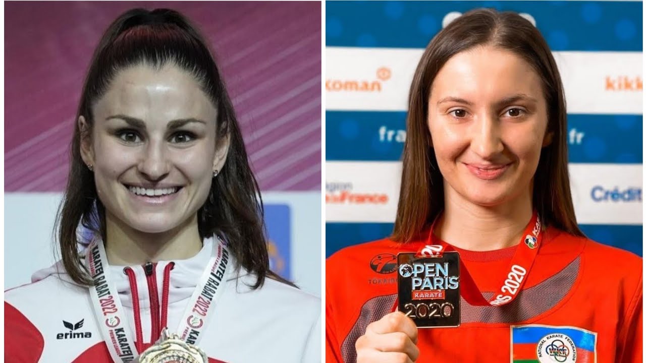 Elena Quirici (SUI) vs Irina Zaretska (AZE) Female kumite -68 kg