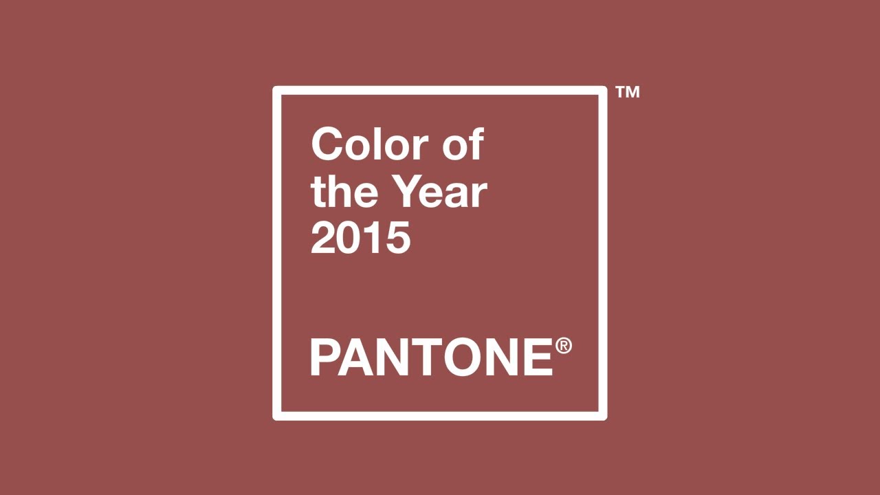 10 hours of Color of The Year 2015 PANTONE® MARSALA screen 4K UHD
