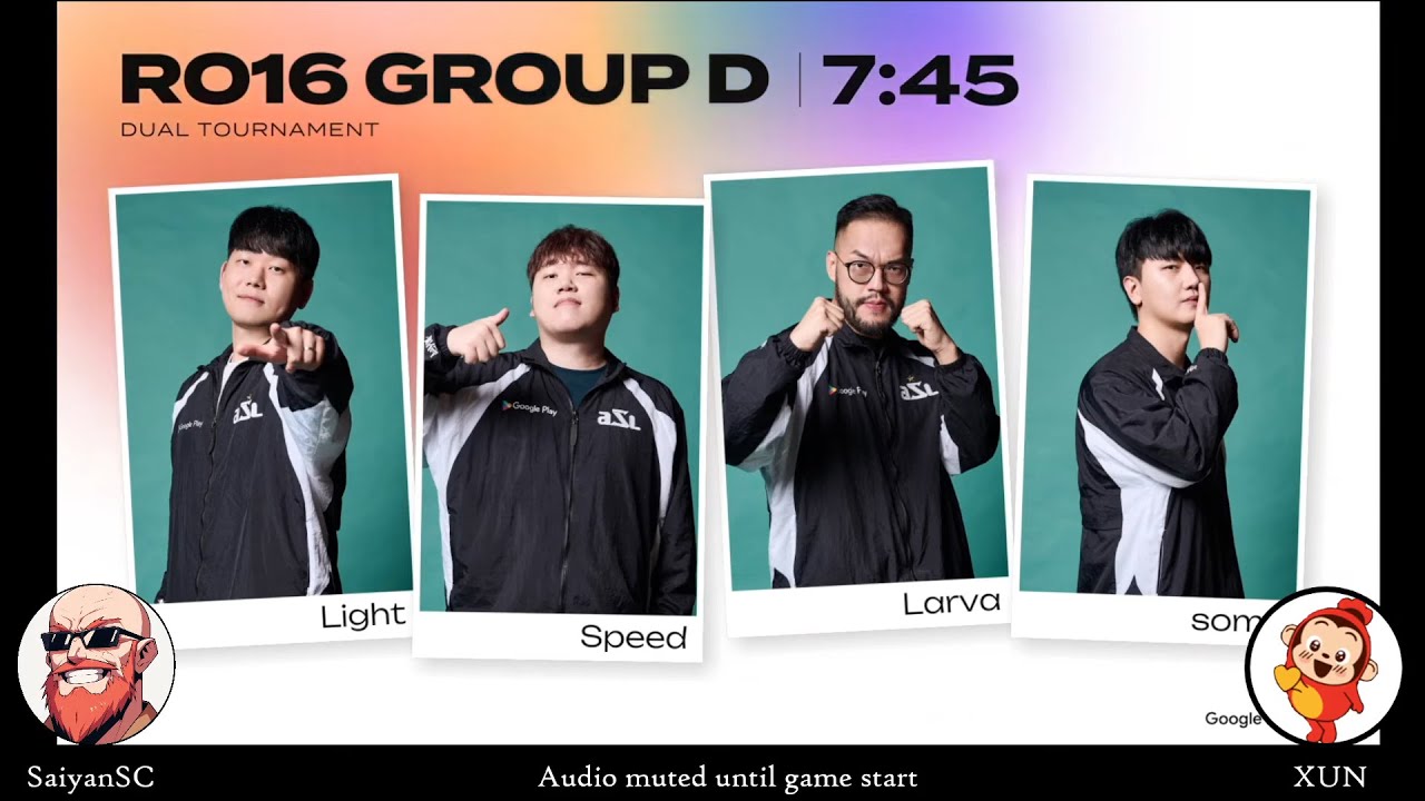 [ENG] ASL S20 Ro.16 Group D (Light, Soma, Larva and Speed) - ASL English (StarCastTV English)