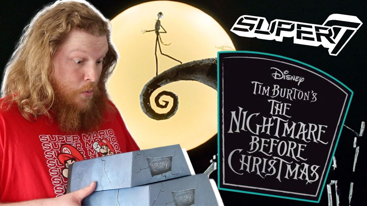 Super 7 Ultimates! Nightmare Before Christmas Figures #nightmarebeforechristmas