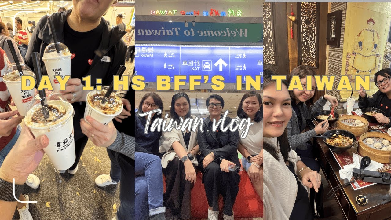 Day 1: Exploring Ximending! BFFs Trip to Taipei, Taiwan | AnitaBruhilda
