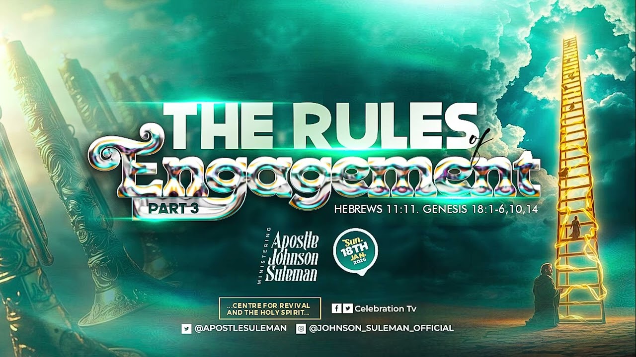 Audio Message🎙️ THE RULES OF ENGAGEMENT (Part 3) By Apostle Johnson Suleman || Sun. 18th Jan., 2026