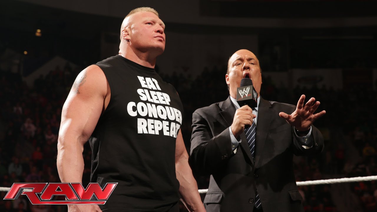 Paul Heyman discusses who should face Brock Lesnar at WrestleMania 30: Raw, Feb. 24, 2014