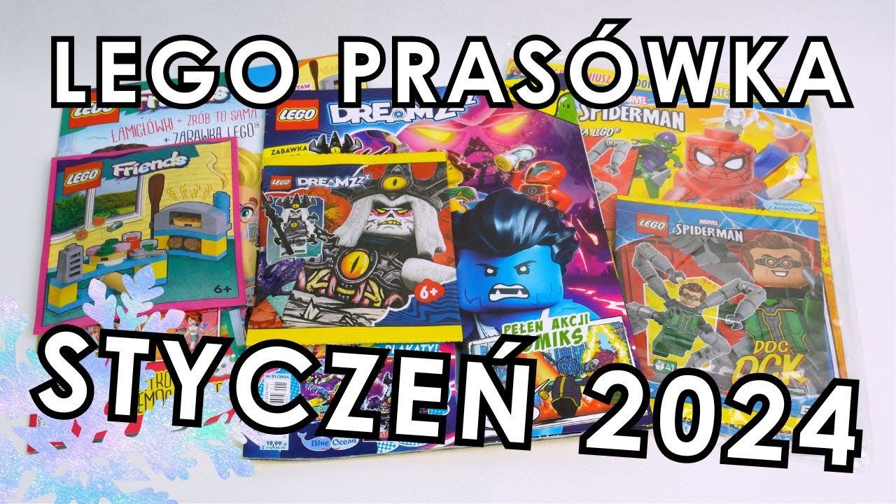 LEGO Prasówka STYCZEŃ 2024 🥶 / VLOG