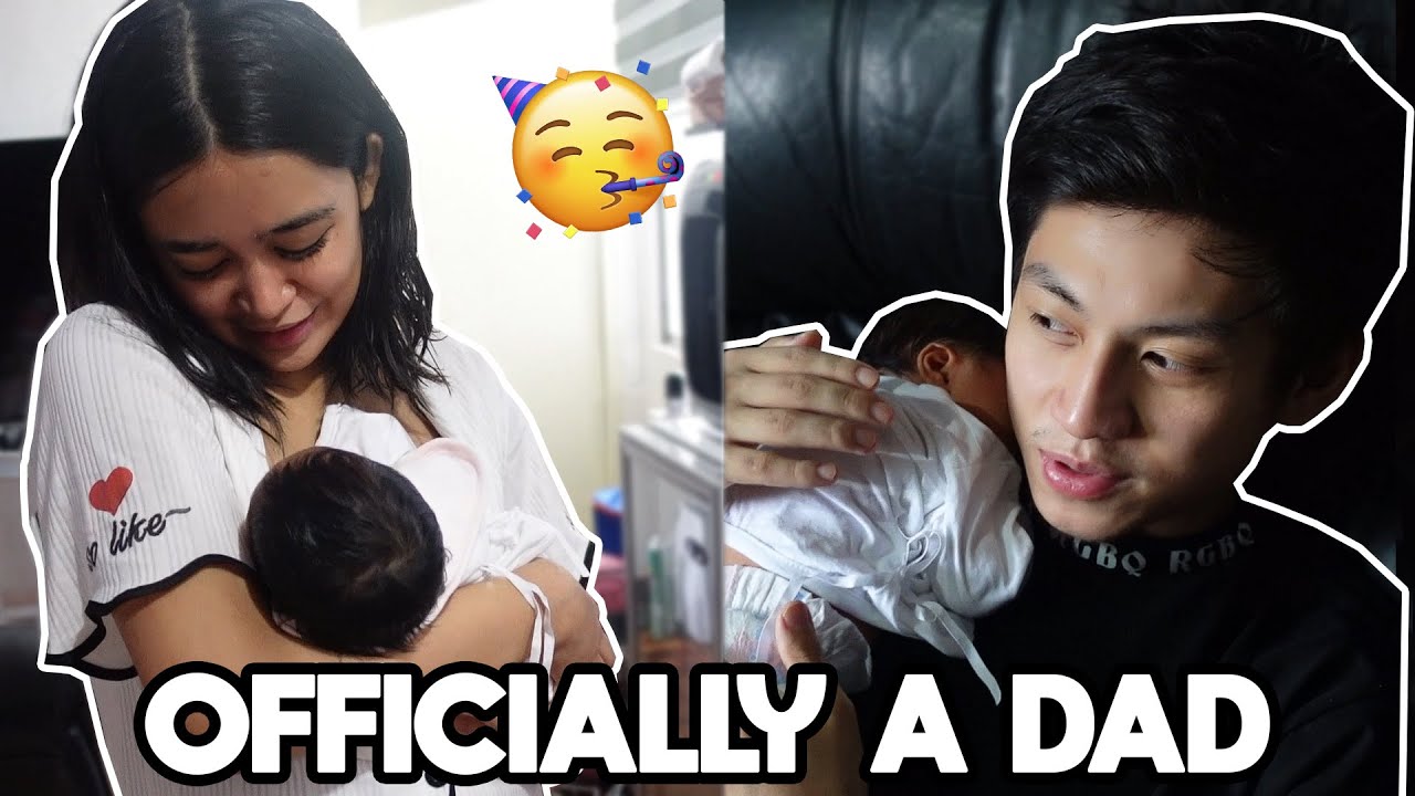 I'M OFFICIALLY A DAD!