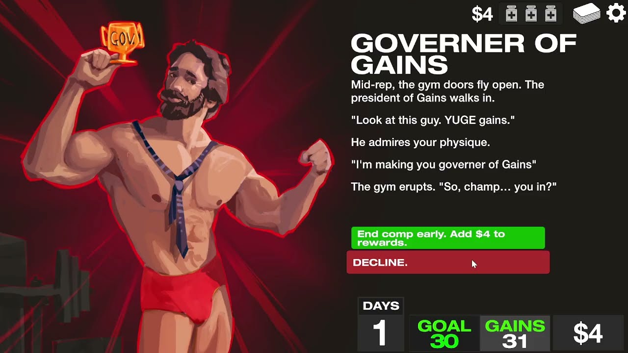 Time to become an absolute unit(Get Yoked)