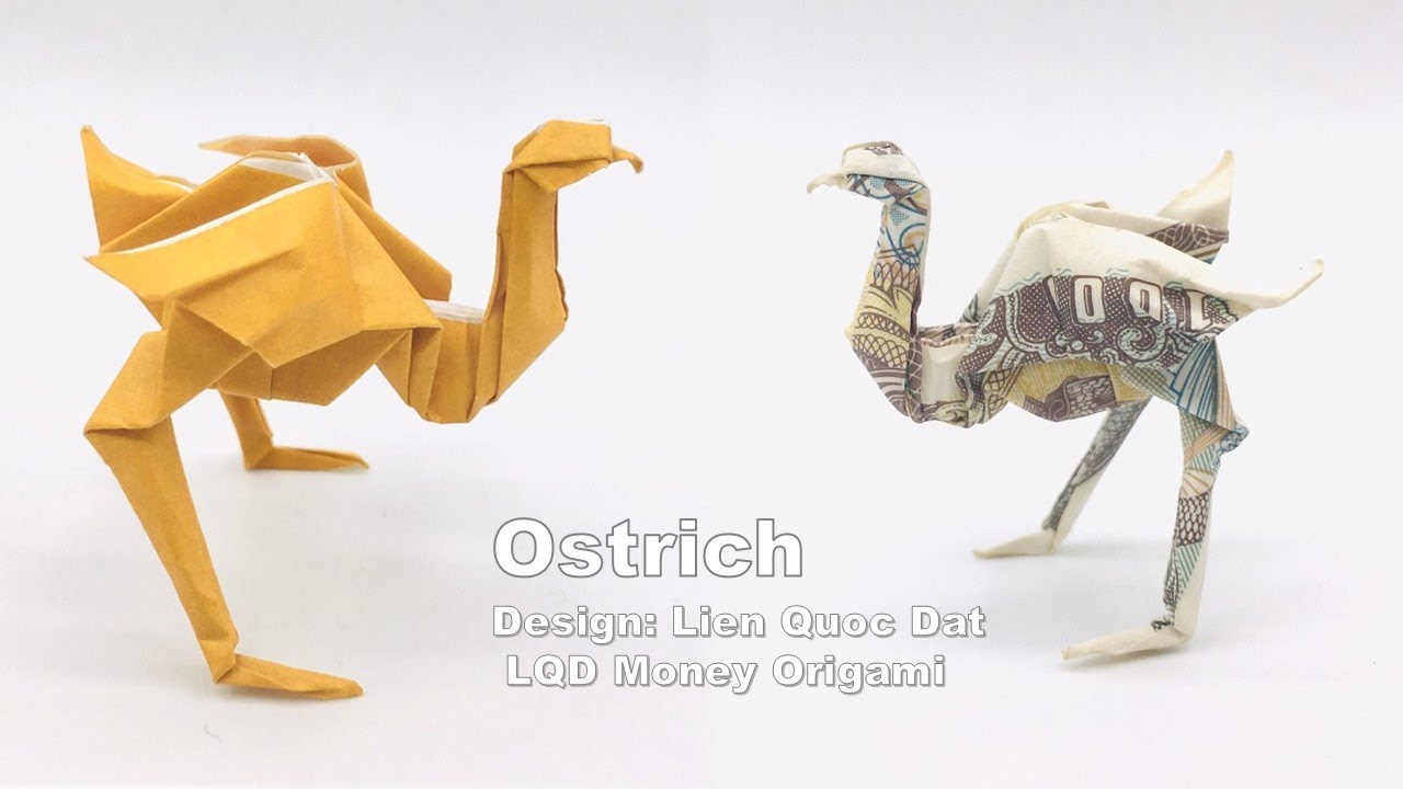 Ostrich (Lien Quoc Dat) - LQD Money Origami
